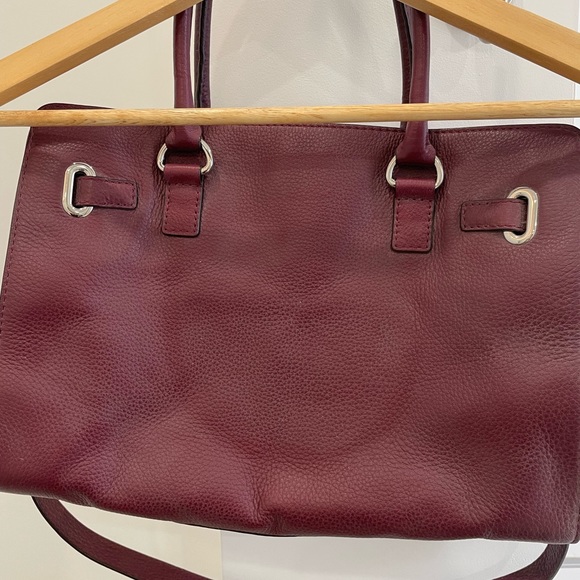 Michael Kors SATCHEL In Burgundy - Picture 2 of 4
